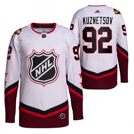 Washington Capitals Evgeny Kuznetsov 92 2022 NHL All-Star Wit Authentic Shirt - Mannen